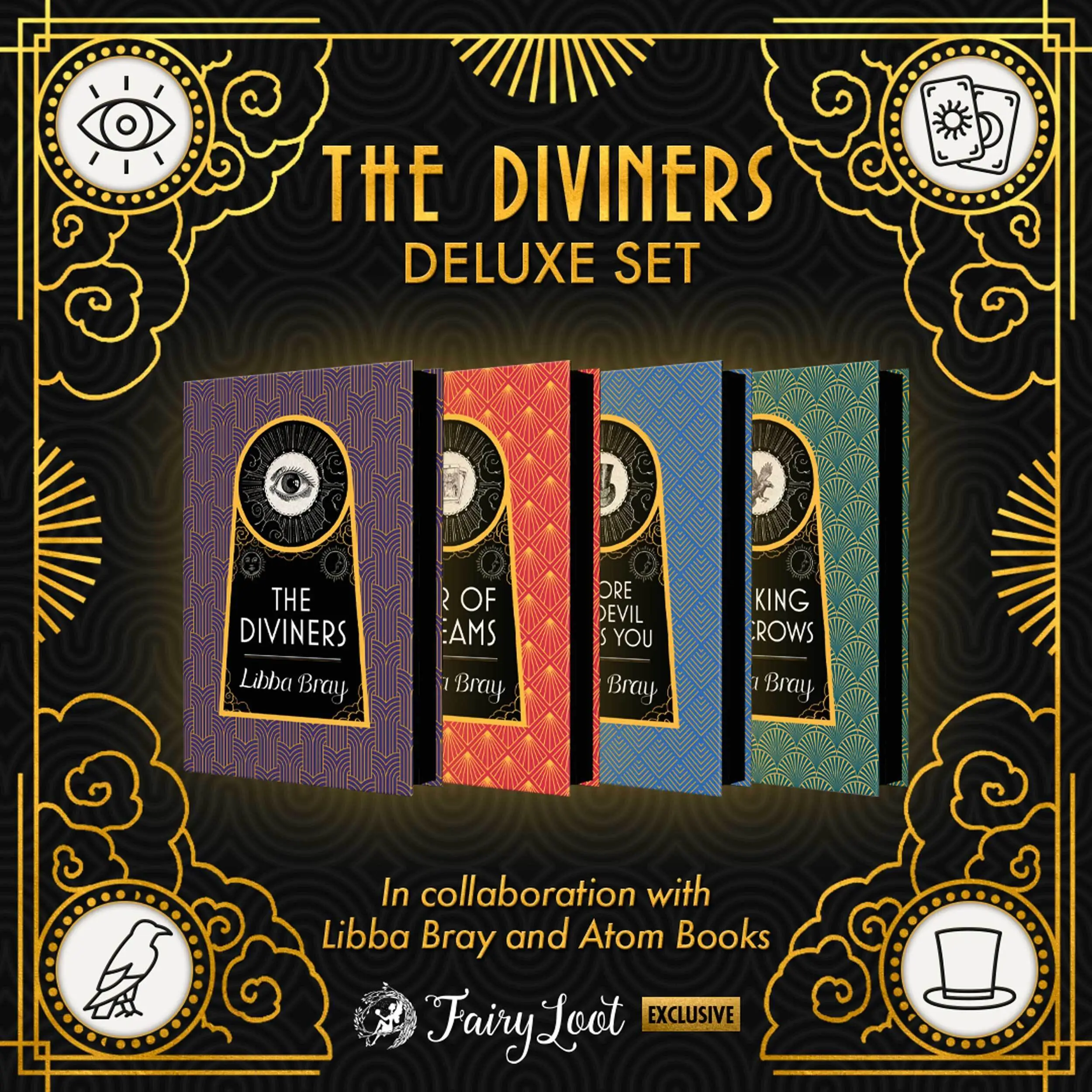 Bookish Box cheapest Signed Exclusive The Diviners Series