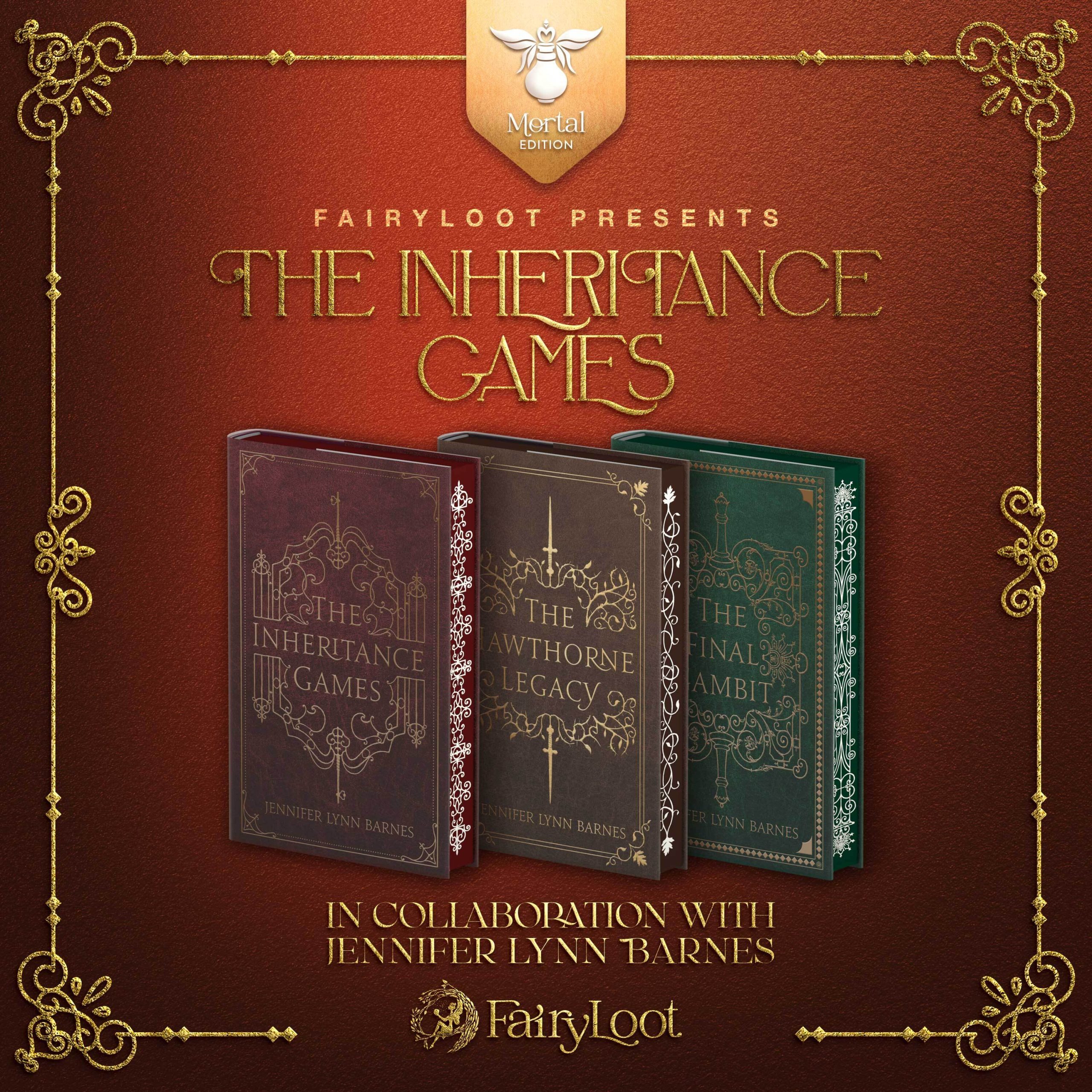 The Inheritance Games Mortal Edition Set – News & Community