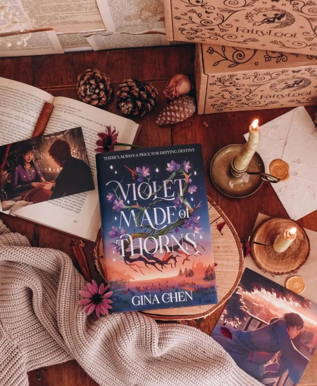 Violet Made of Thorns Readalong: Day 2!