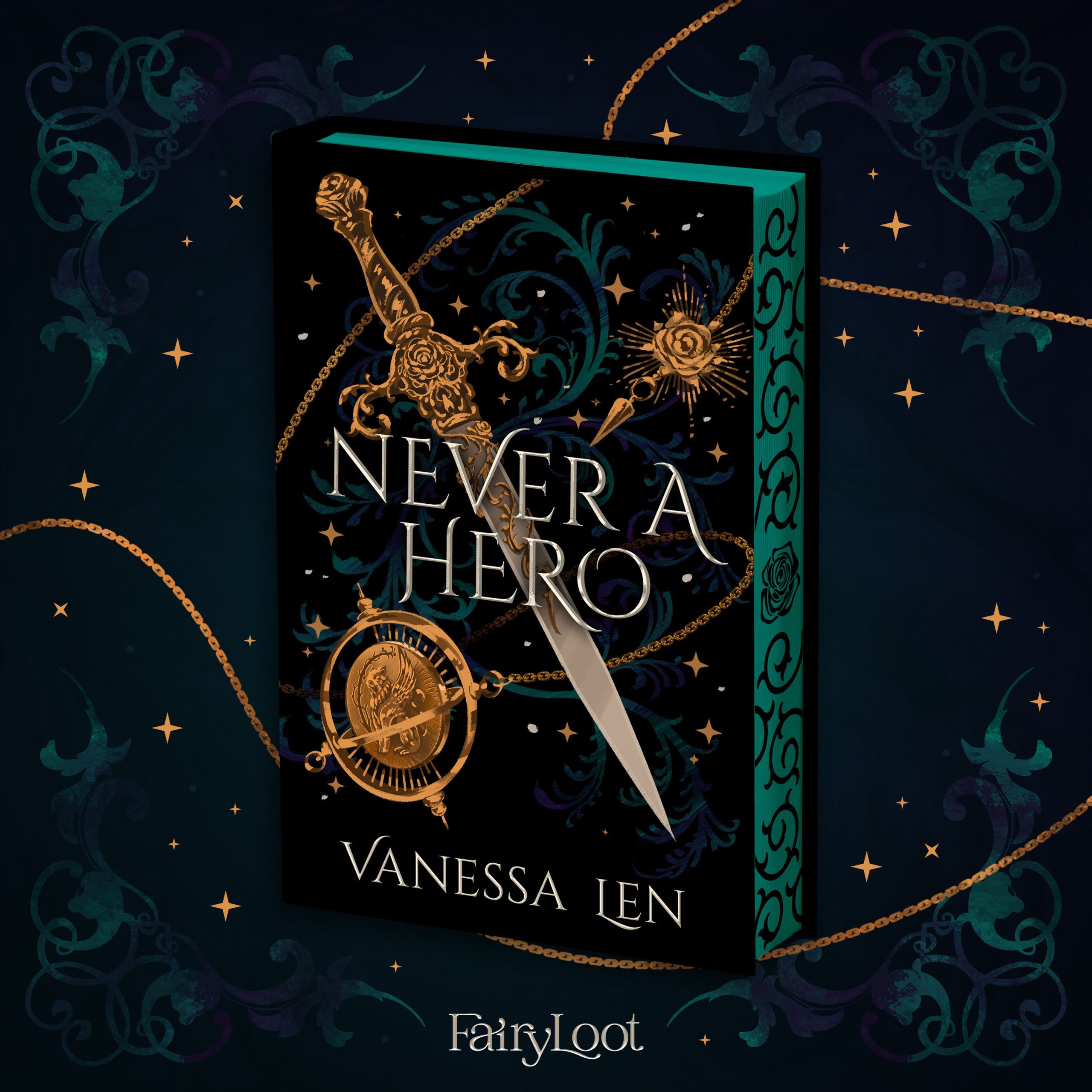 Never A Hero by Vanessa Len