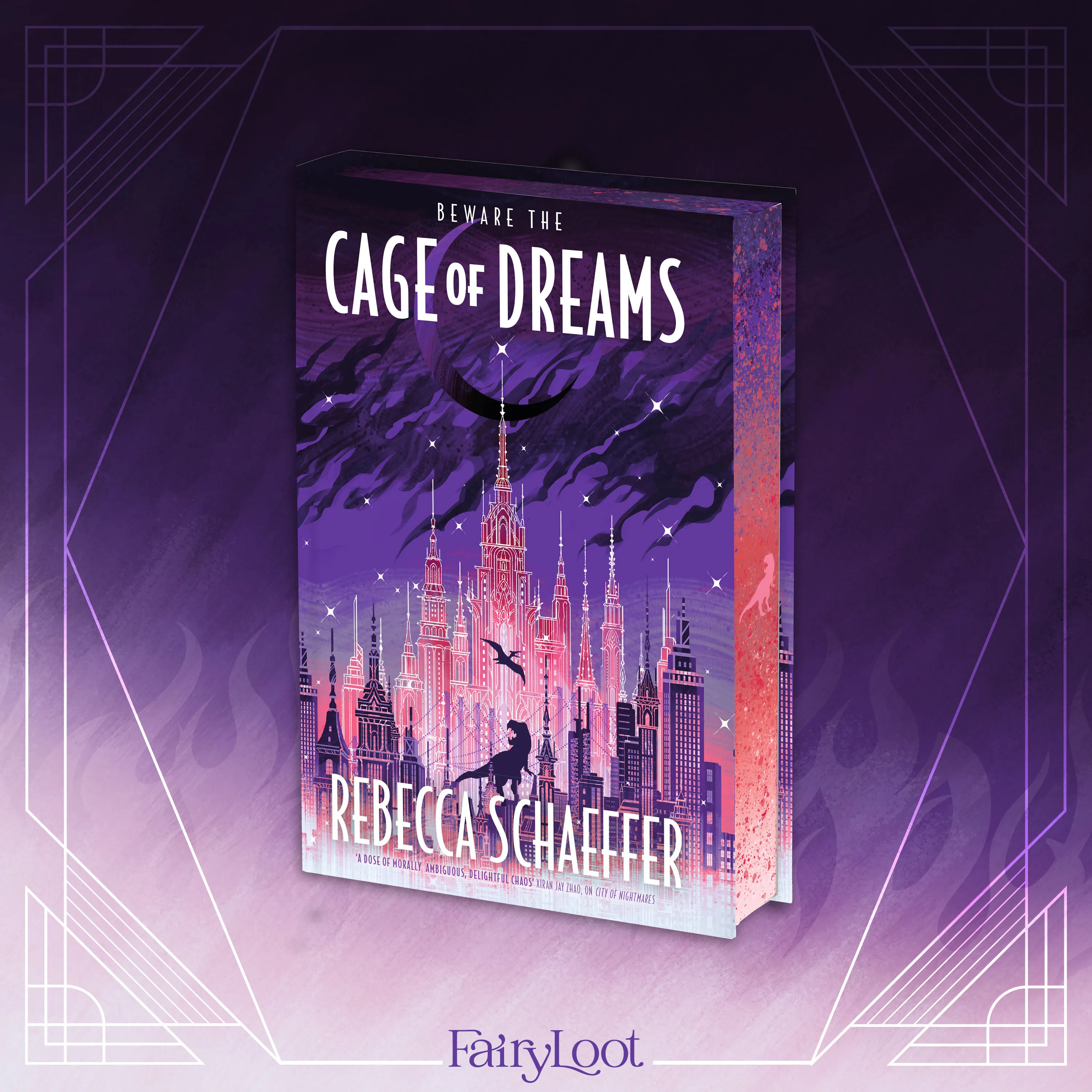 Newest Fairyloot February 2023 City of Nightmares Rebecca Schaeffer