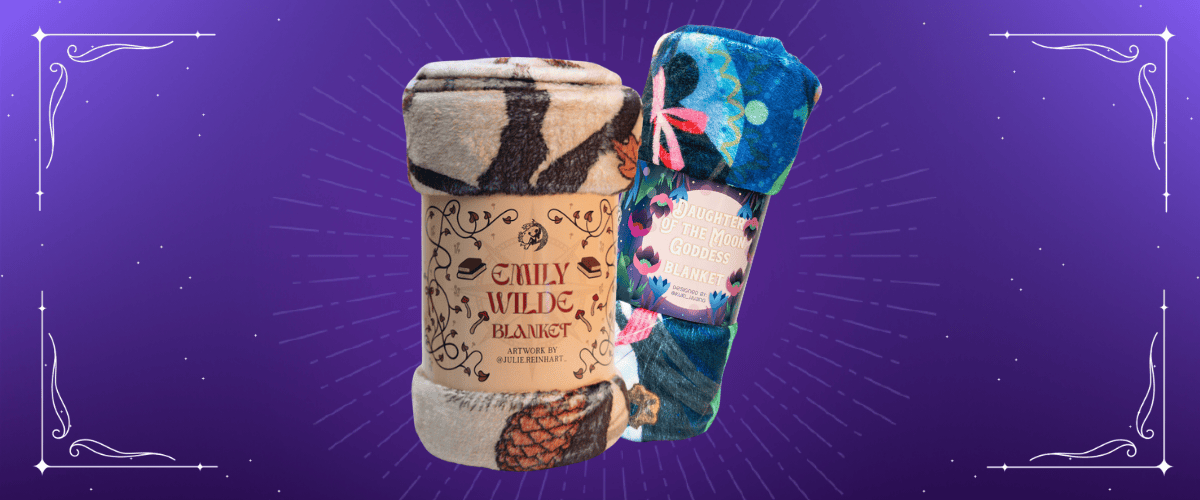 book inspired blankets