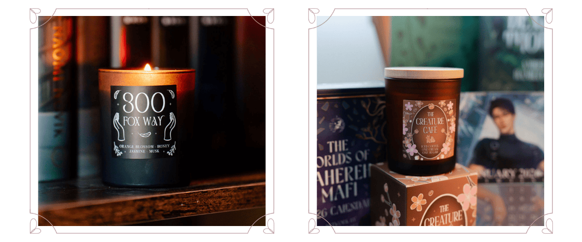 Bookish Candles