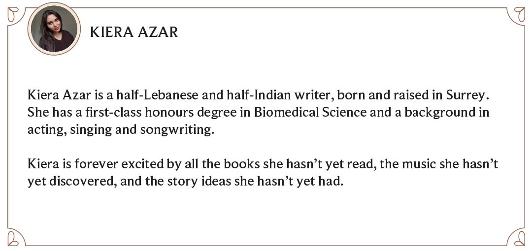 Kiera Azar Author Bio